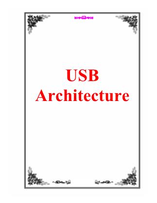 Tài liệu USB Architecture