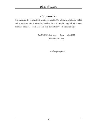 Đồ án Đánh giá khả năng kí sinh tuyến trùng Meloidogyne spp. gây hại cây trồng của chủng nấm Paecilomyces sp