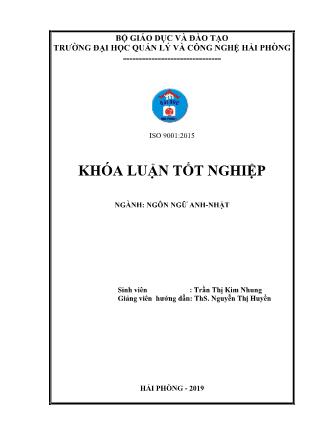 Khóa luận How to make a successful oral presentation