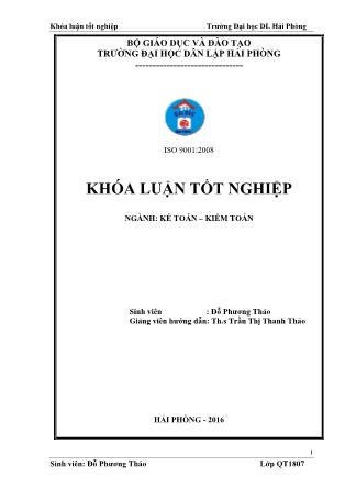 Khóa luận Hoàn thiện công tác kế toán doanh thu, chi phí và xác định kết quả kinh doanh tại công ty Cổ phần vật tư - vận tải Itasco