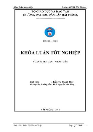 Khóa luận Hoàn thiện công tác kế toán hạch toán doanh thu, chi phí và xác định kết quả kinh doanh tại công ty TNHH thương mại và dịch vụ Đức Huy