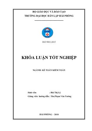 Khóa luận Hoàn thiện công tác kế toán tiền lương và các khoản trích theo lương tại Công ty TNHH An Minh