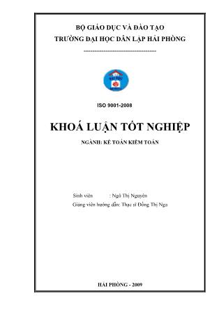 Khóa luận Hoàn thiện công tác tổ chức kế toán và các khoản trích theo lương tại Công ty Cổ phần xây dựng Sông Đà - Jurong